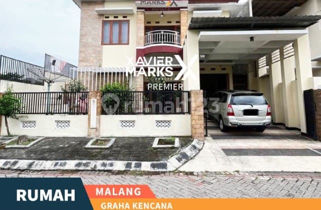 h088 Rumah Mewah Semi Furnished di Favorit Cluster Garaha Kencana Malang