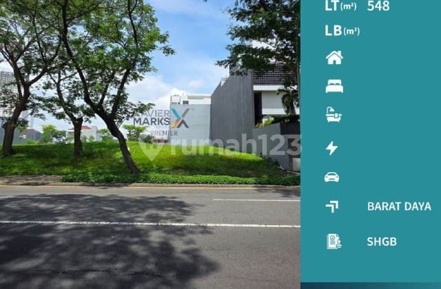 K24 Dijual Tanah Kavling di Raya Bukit Golf International, Citraland Surabaya