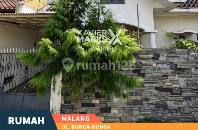 K44 Rumah Strategis di Jalan Bunga-Bunga Malang, Siap Huni