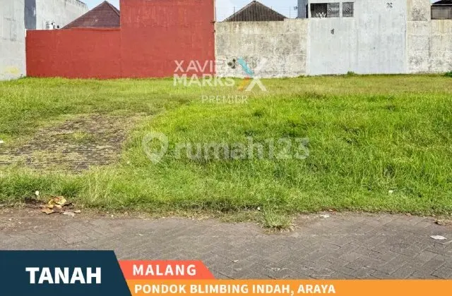 K51 For Sale: Strategically Located Land Plot in Lingkar Blimbing Indah, Araya, Malang