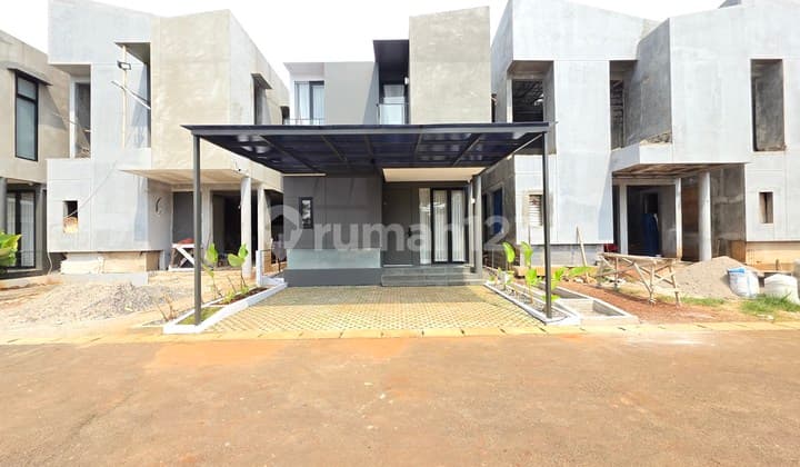Rumah Cluster Baru Lokasi Strategis dkt Pintu Tol Pamulang di Jl RE Martadinata, Ciputat, Tangerang Selatan
