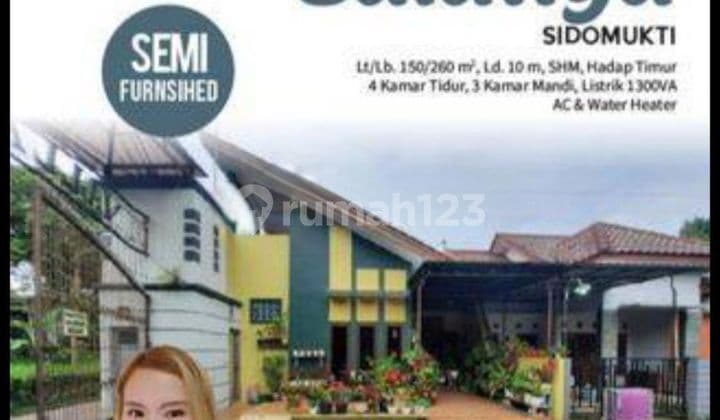 Rumah strategis tengah kota salatiga dekat kampus UKSW siap huni di Mangunsari Sidomukti Salatiga