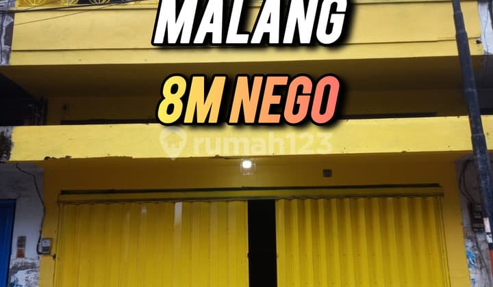 Ruko Strategis Jalan Kyai Tamin Pasar Besar Malang Kota Cocok Komersial Toko Resto Cafe dekat Pusat Kota, Pusat Bisnis, Pusat Kuliner