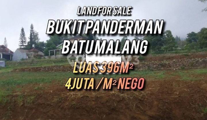 Tanah Hook Di Jl. Bukit Panderman Hill Temas Kota Batu Malang Dekat Hotel Golden Tulip
