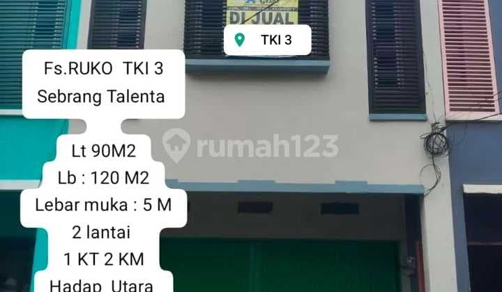 Murah Ruko Strategis Tki 3 Hadap Utara, Di Taman Kopo Indah, Di Bandung
