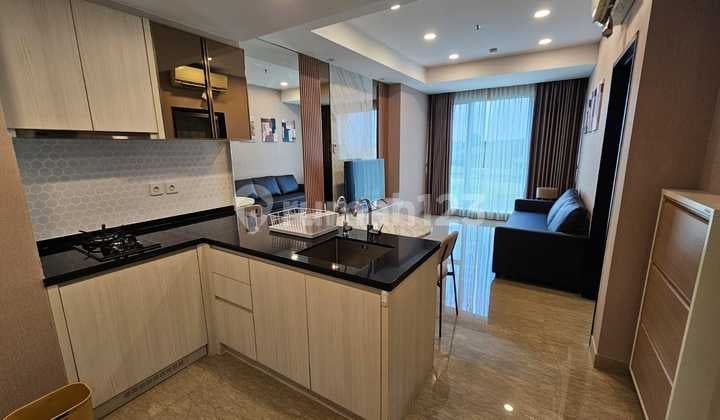 Branz BSD 1Br Semi Furnish, Lantai Tinggi, Cash Only