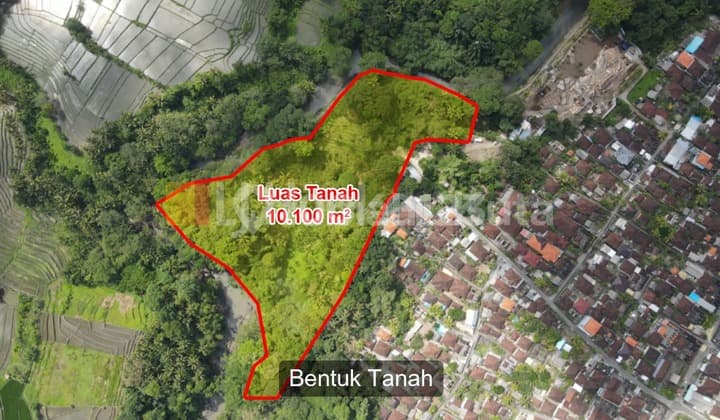 Tanah Tepi Sungai di Cepaka Dekat Pererenan Dan Canggu