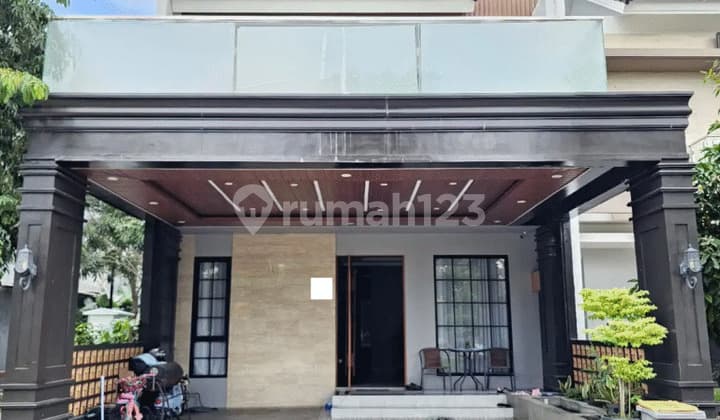 Dijual Cepat Rumah Mewah Furnished Ada Kolam Renang di Lavesh Harapan Indah