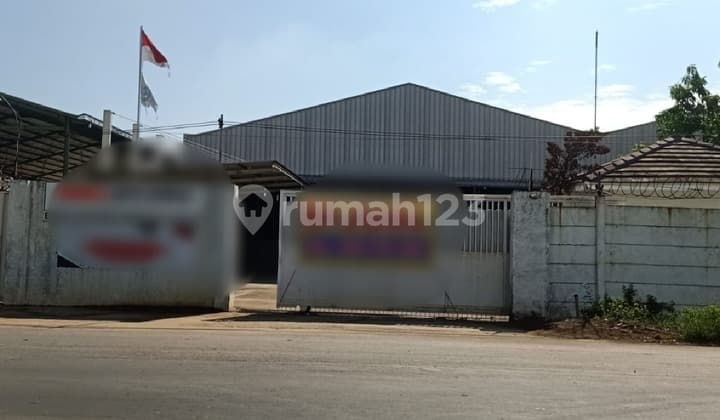 Dijual Gudang Siap Huni Di Pinggir Jalan Raya Babelan. Harga Nego Sampai Deal