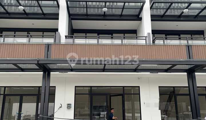 RUKO BARU 3 LANTAI DI GADING SERPONG LOKASI BAGUS HADAP JL RAYA