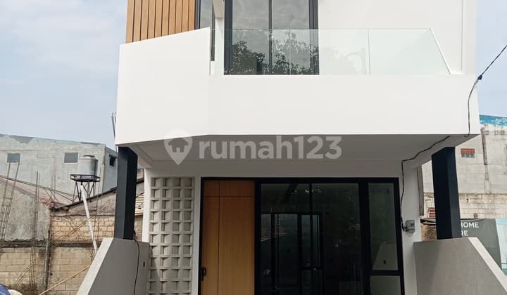 Rumah Modern Di Cirendeu Free Biaya Dekat Mrt Lebak Bulus