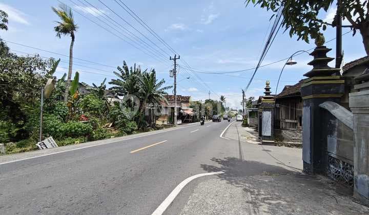 Tanah Strategis Tepi Jalan Raya