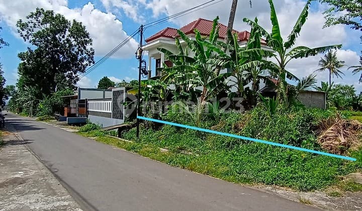 Tanah Dg Akses Jalan Mobil Simpangan Strategis