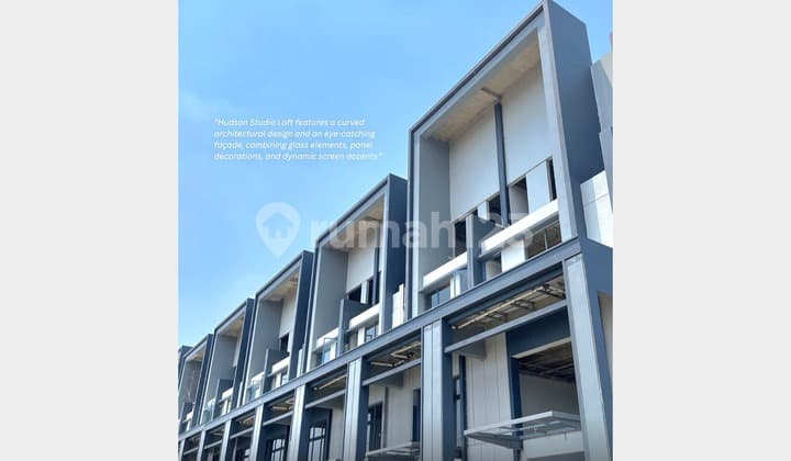Dijual Studio Loft 3 Lantai Hudson Gading Serpong, Tangerang