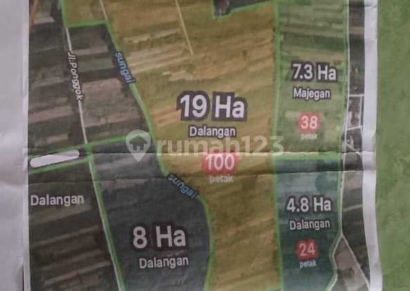 Tanah Zona Merah untuk Industri Luas Dari 8 Ha, Dalangan, Tulung, Klaten, Jawa Tengah