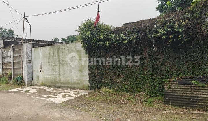 Tanah & Gudang Cisauk - Tangerang, Akses Cont, 40", Ada Gudang, Office, Kamar Mandi