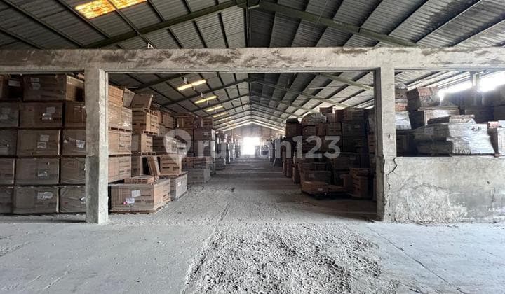 GUDANG JATAKE - TANGERANG PARKIR LUAS, AKSES CONT. 40", LOKASI STRATEGIS