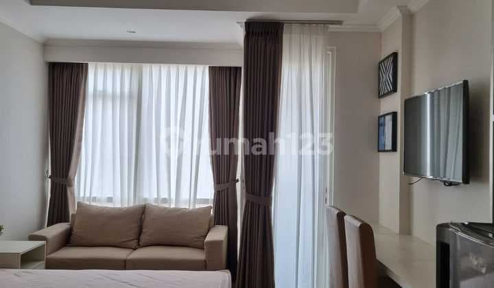 Sewa Apartemen Menteng Park Location In Central Jakarta - Studio Modern Fully Furnished