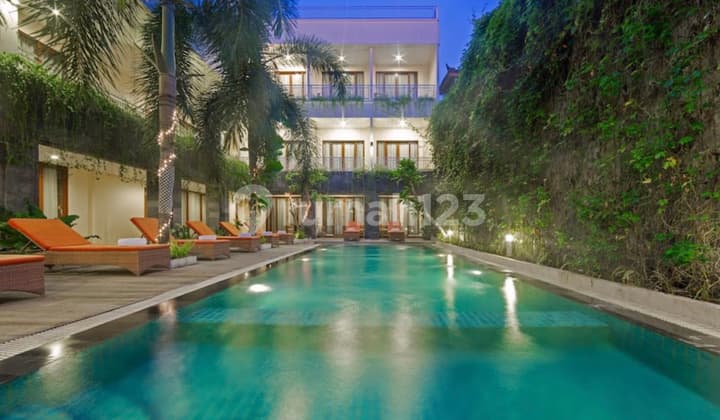 Hotel Murah dan Strategis di Kuta Bali - LT 956M 40 Kamar Shgb - 11 Miliar Cash Only