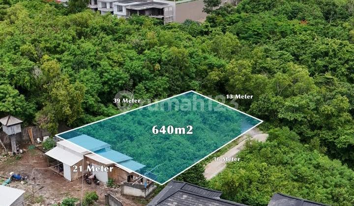 Tanah Ocean View Lokasi Ungasan Dekat Pantai Melasti Badung Bali