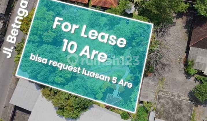 Lahan Istimewa Disewakan di Sanur