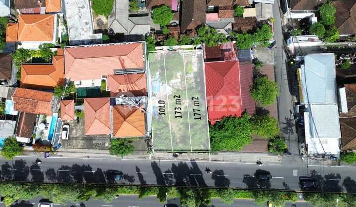 For Sale Commercial Land 350 M2 Location on the Main Road Bypass Sanur Denpasar