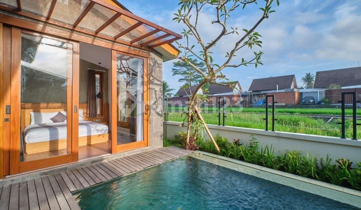 Modern Style Villa Surrounded By Ricefields In Lodtunduh