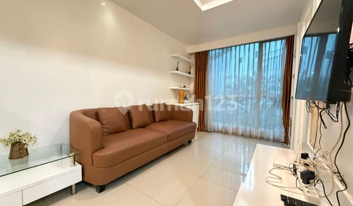 Apartemen Casagrande Residence , 1 Bedroom Lantai Rendah Furnished Lokasi Strategic Casablanca Jakarta Selatan
