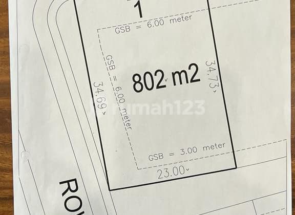 Tanah Kavling Hoek Termurah Kawasan De Park Cluster Brassia BSD