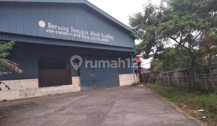 Gudang Strategis Hadap Jalan Raya Tiga Raksa Cikupa Tangerang