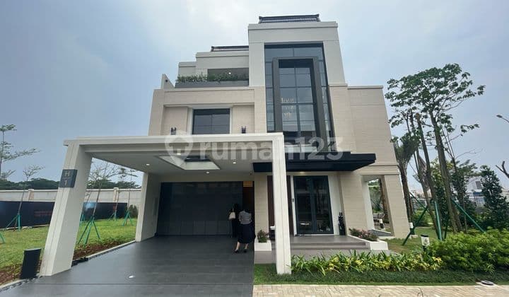 Rumah Baru Mewah American Classic Design Include Lift Tresor Bsd