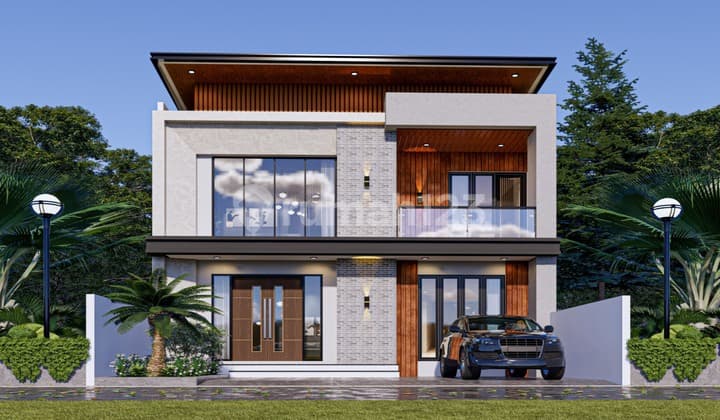 Rumah Brand New Baru Modern Tropis Kawasan Kencana Loka Bsd
