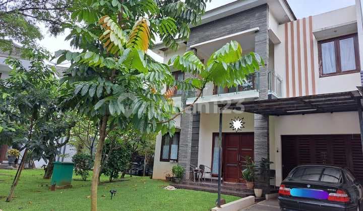 Jual Cepat Rumah Modern Bangunan Mandiri Tanah Luas Latinos Bsd