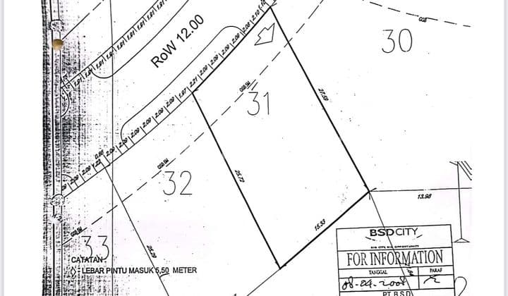 For Sale: Affordable Plots with Title Deed at Taman Giri Loka BSD