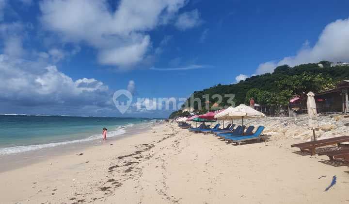 For Sale Freehold Land 4.800 Sqm2 Beach Front With White Sand And Crystal-Clear Water Pandawa Beach - Bali