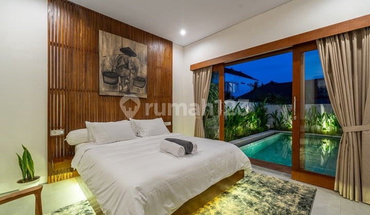 Yearly al - Spacious 3 Bedroom Villa with Private Pool in Pantai Berawa, Canggu
