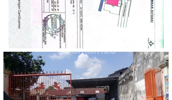 Jual Gudang Kemayoran Krembangan Dekat Perak Surabaya Utara Mh 109