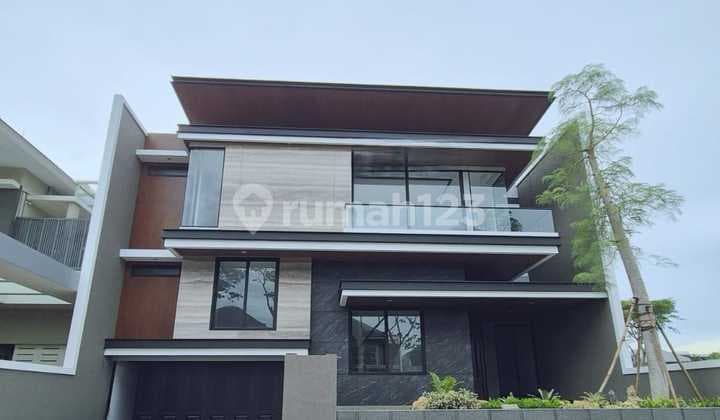 Rumah Modern Minimalis Row Jalan Lebar Citraland Utama Surabaya Barat Kus 32