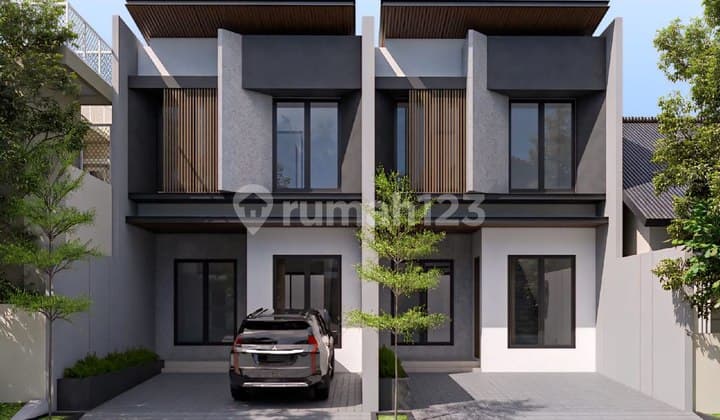Rumah Gress 2 Lt Kualitas Bagus Manyar Surabaya Timur Bw 403