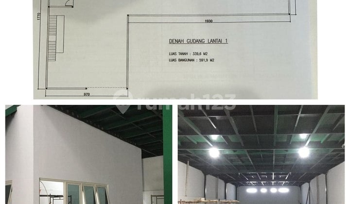 Jual Gudang SHM Kapas Madya Kenjeran Dekat Suramadu Mh 113