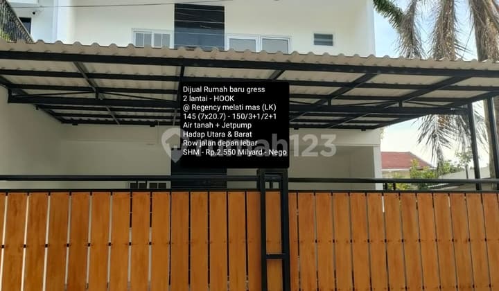 For Sale Newly Built 2-Story Hook House@ Regency Melati Mas