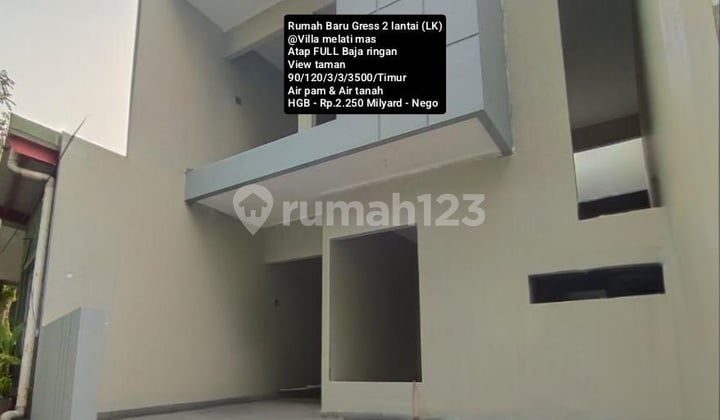 New 2-Story House with Garden View