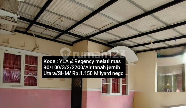 Rumah 1.5 Lantai Rapi Siap Huni @regency Melati Mas