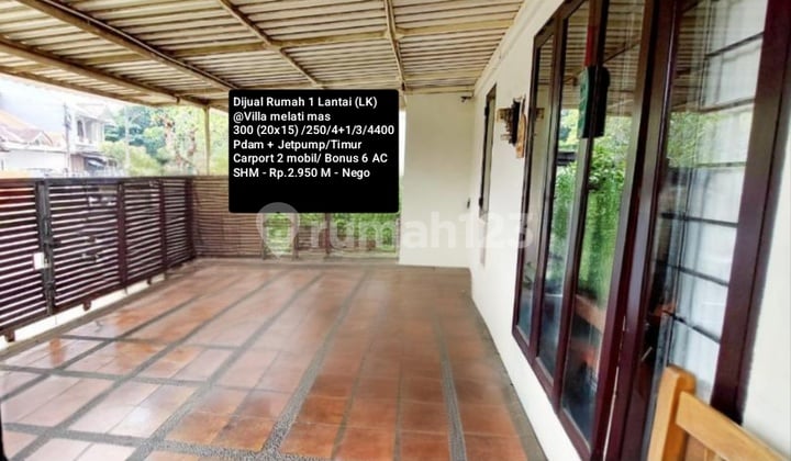For Sale: 1-Story Beautiful Home, Move-In Ready @ Villa Melati Mas