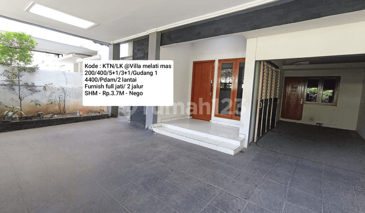 Spacious Fully Furnished Teak House @ Villa Melati Mas