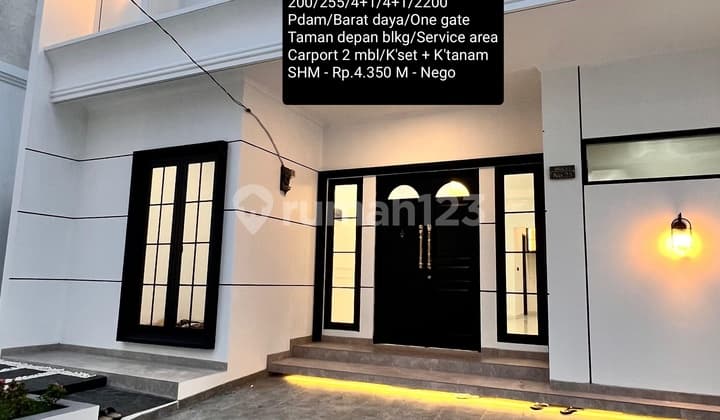 Dijual Rumah Baru Gress Brand Modern House @ Nusaloka BSD