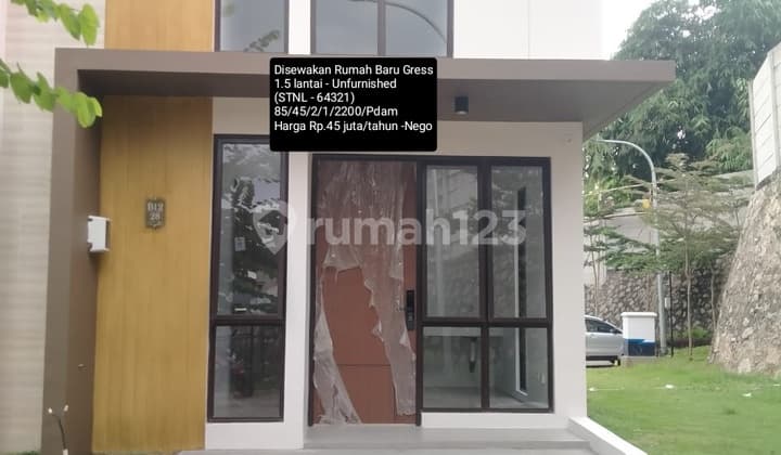 Disewakan Rumah Baru Gress 1.5 Lantai @ Citra Garden Serpong