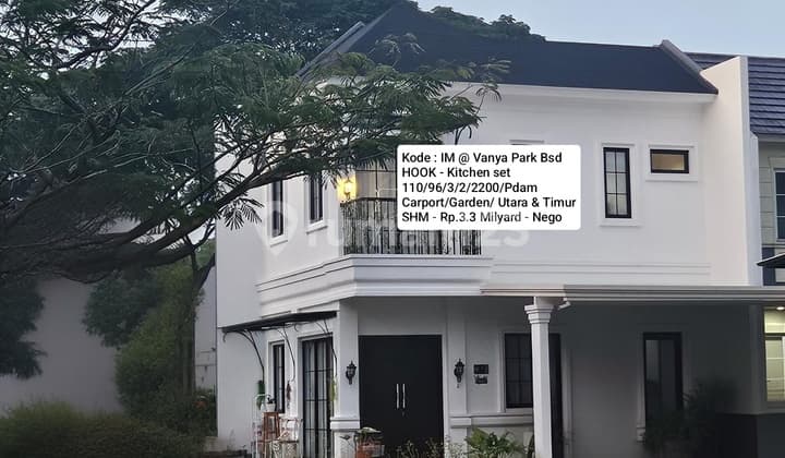 Rumah Mewah Asri Minimalis Modern @ Vanya Park Bsd