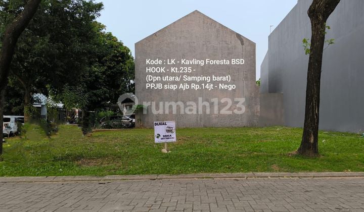 Kavling HOOK di cluster Favorite Foresta Bsd