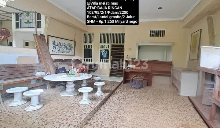 Dijual Rumah 1 Lantai Baja Ringan @ Villa Melati Mas